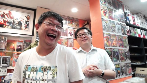 Singapore Comic Shop Owners: Mike & Andy of Wonderific Comics