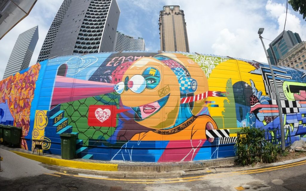 Singapore’s first Graffiti Hall of Fame takes centre stage at Kampong Gelam